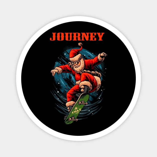 JOURNEY BAND XMAS Magnet by a.rialrizal